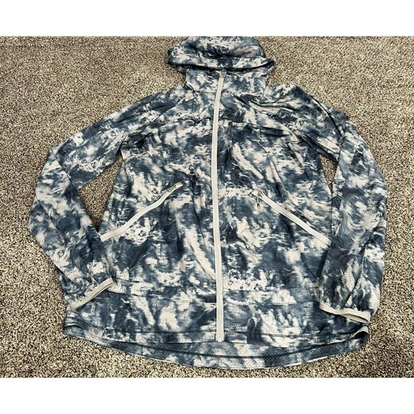 Lululemon Women's Miss Misty Jacket II Sea Side Silver Fox Alberta Lake Size 8 - Picture 2 of 6